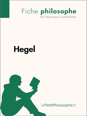 cover image of Hegel--Fiche philosophe